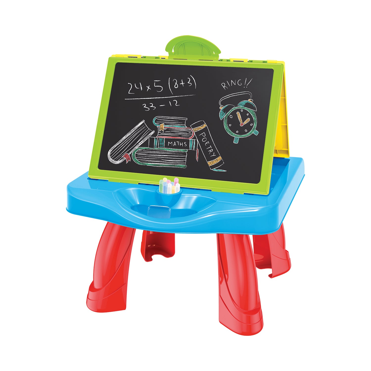 TU GIOCHI - Banco Attività Doppia Lavagna con Proiettore - Gioca & Impara